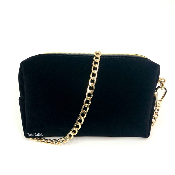 🆕 YSL Cosmetic Pouch to Crossbody Bag Purse, New - Picture 5 of 9